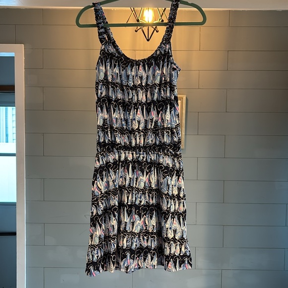 Lilly Pulitzer Loro Romper low tide navy Sales and stripes - Picture 6 of 6